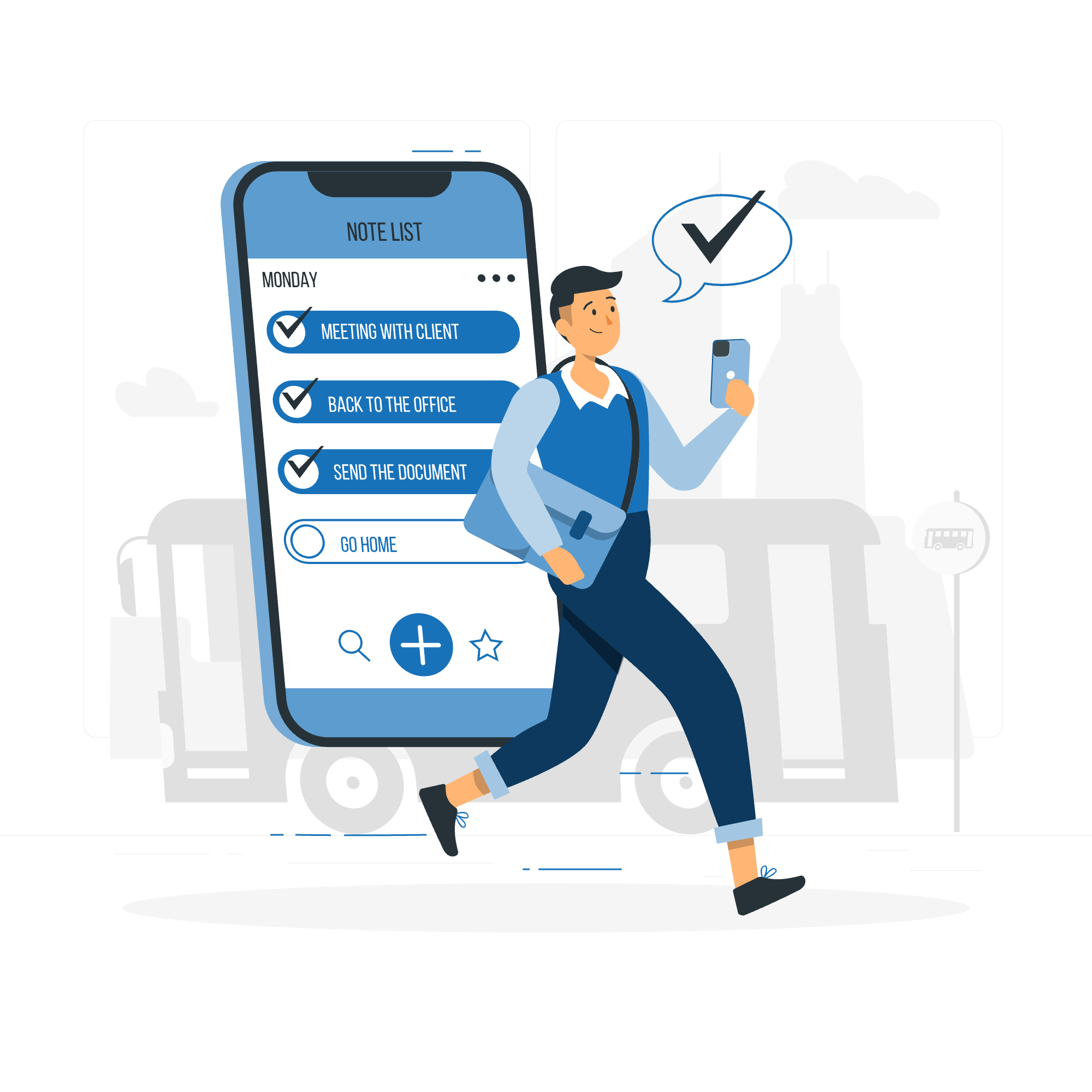 Mobile note list-rafiki